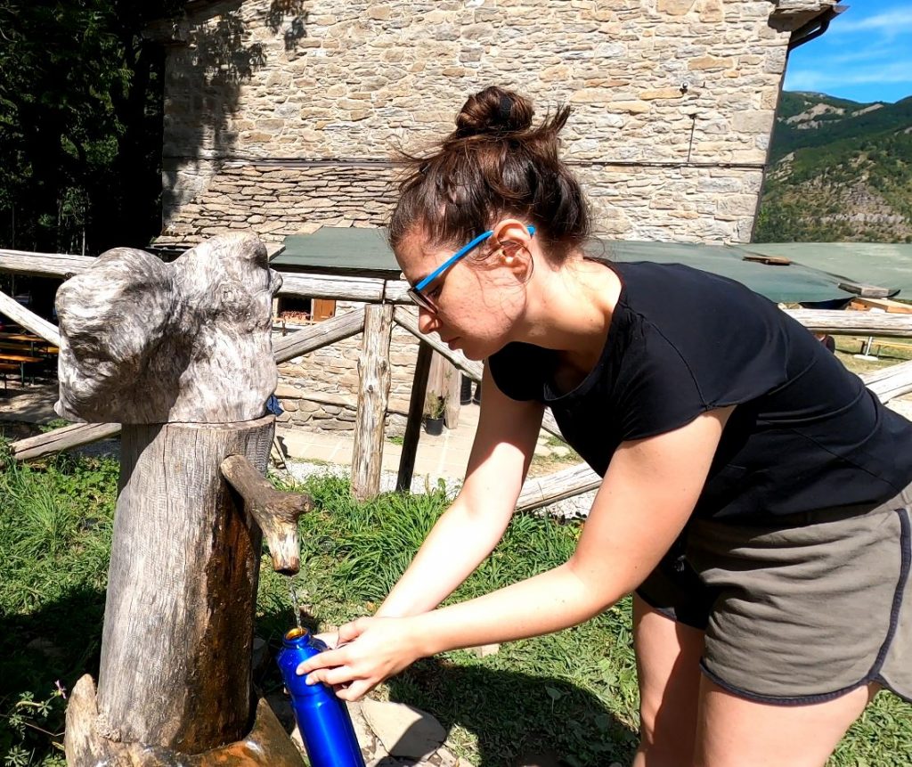 fontana del rifugio i taburri