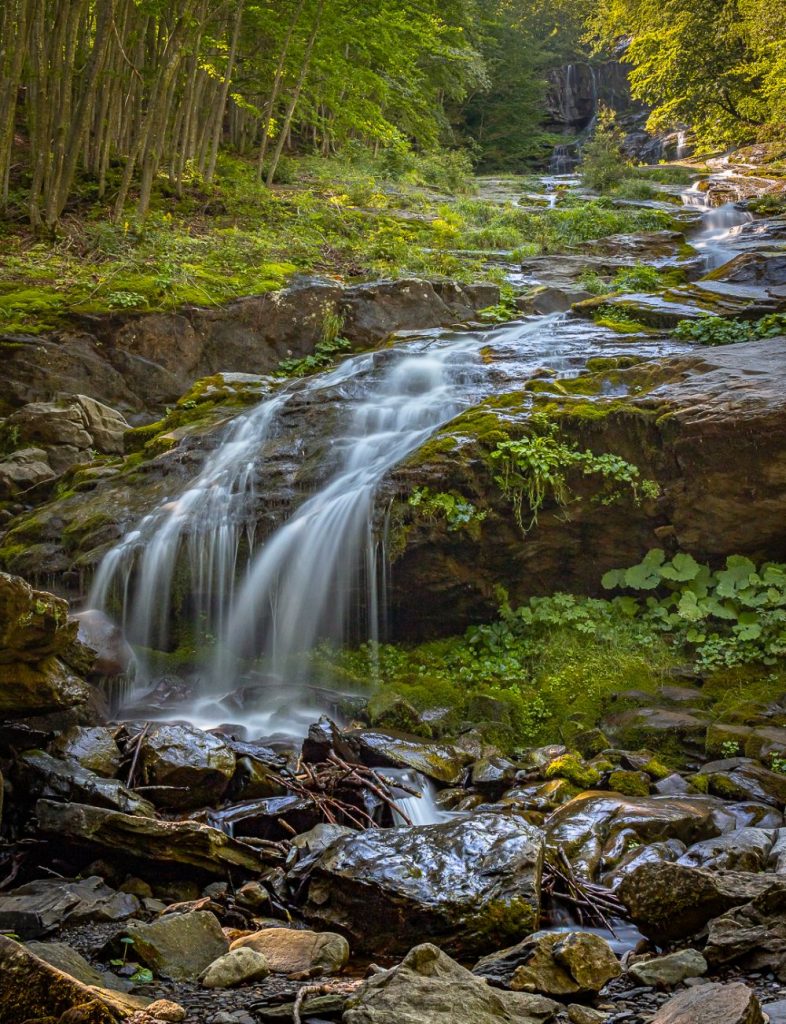 cascate del doccione in primavera