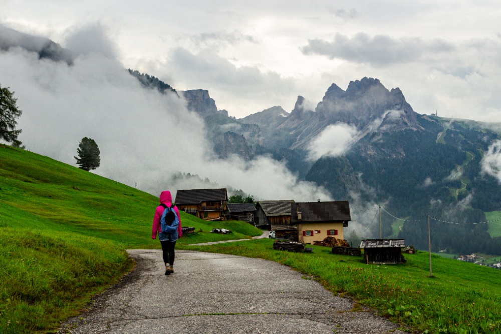 impermeabile per lo zaino da trekking