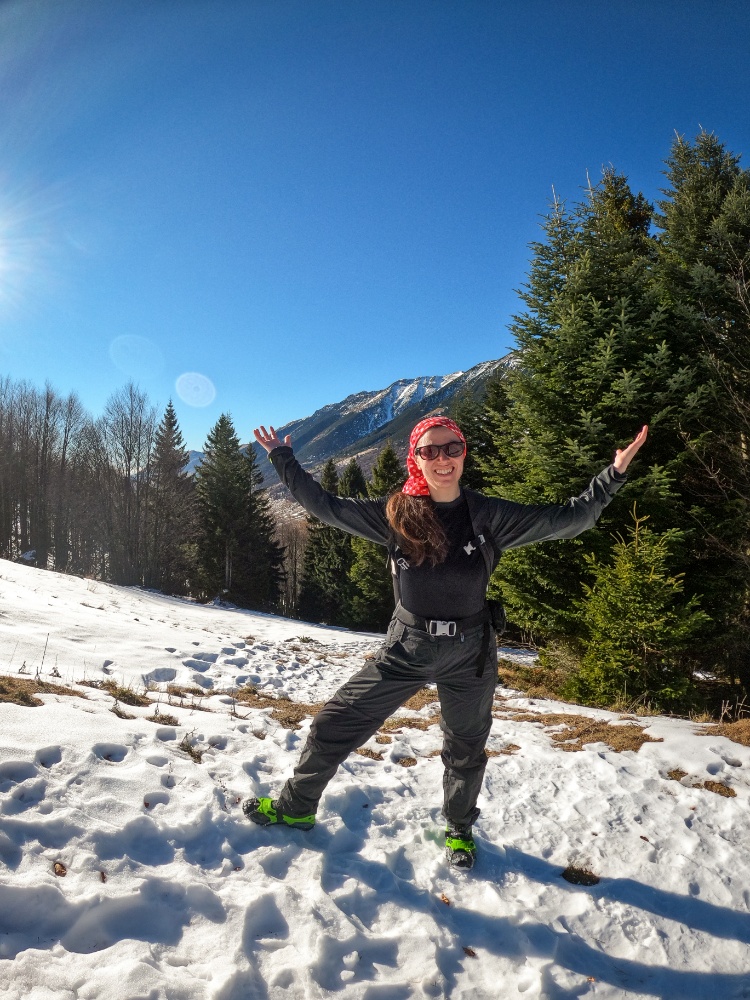 bandana per lo zaino da trekking