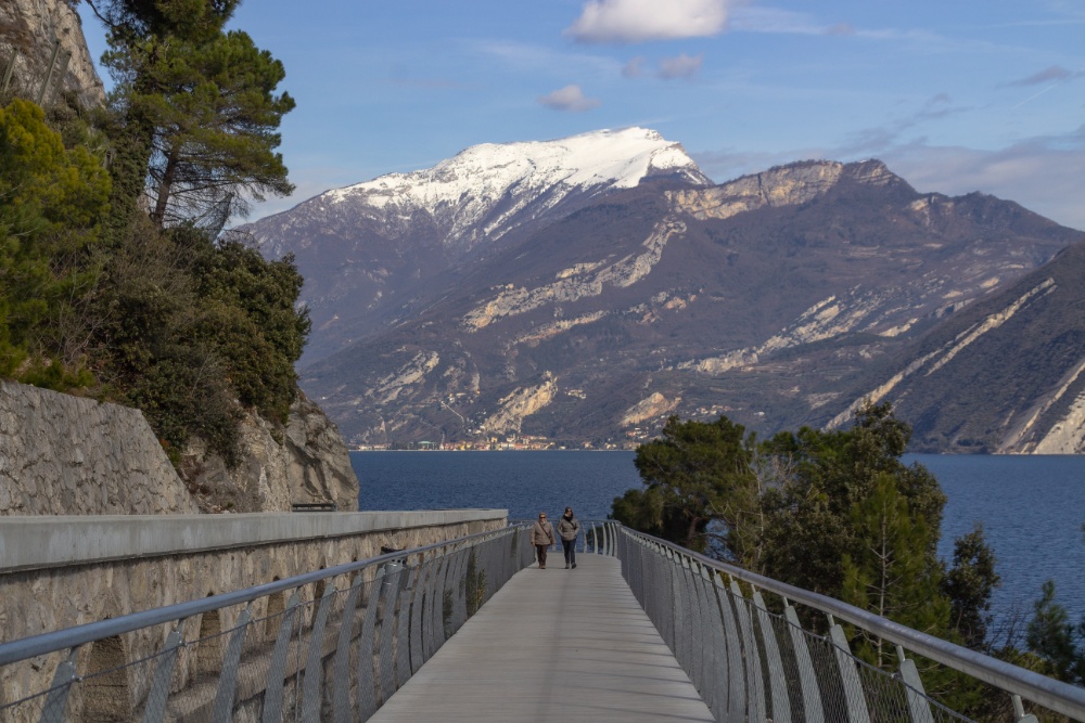 Ciclopedonale Limone del Garda Lago di Garda