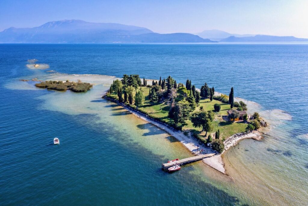 Isola dei conigli Lago di Garda
