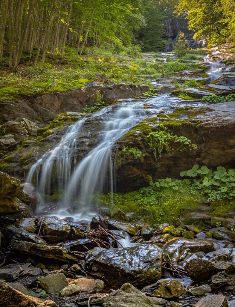 cascate del doccione gita in appennino