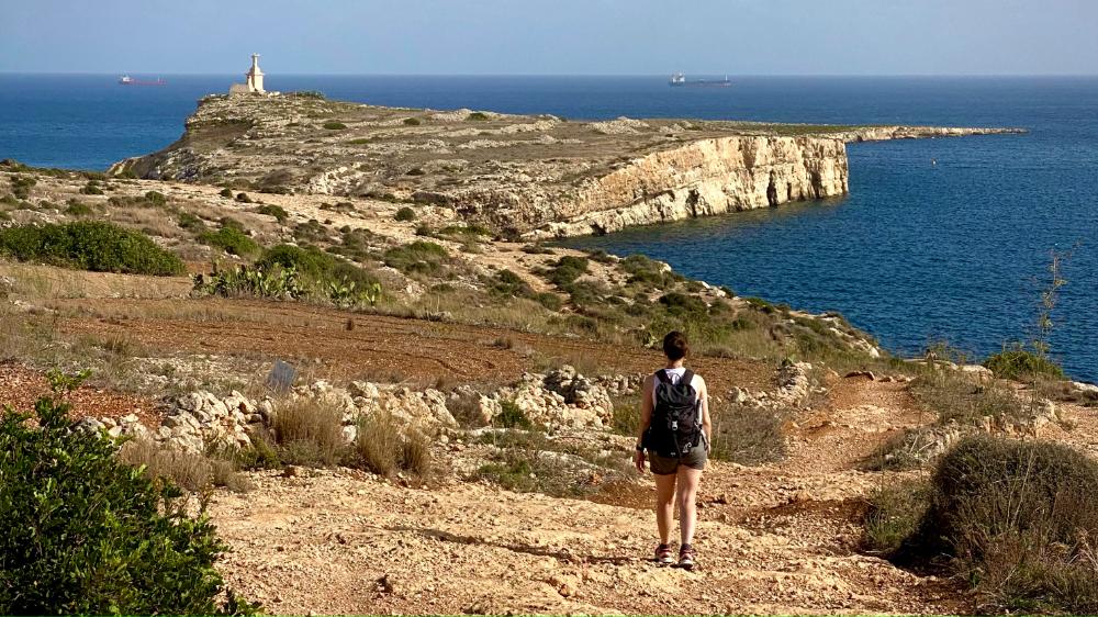 trekking a Malta