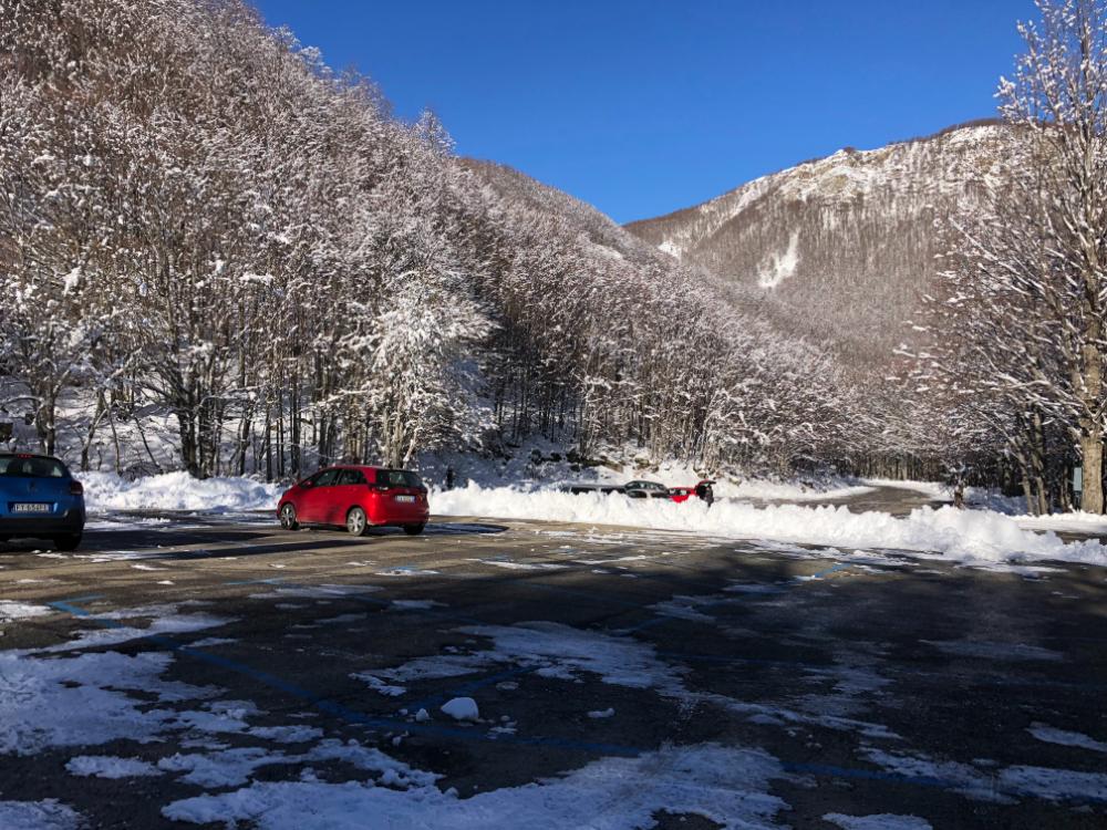 parcheggio lago santo modenese