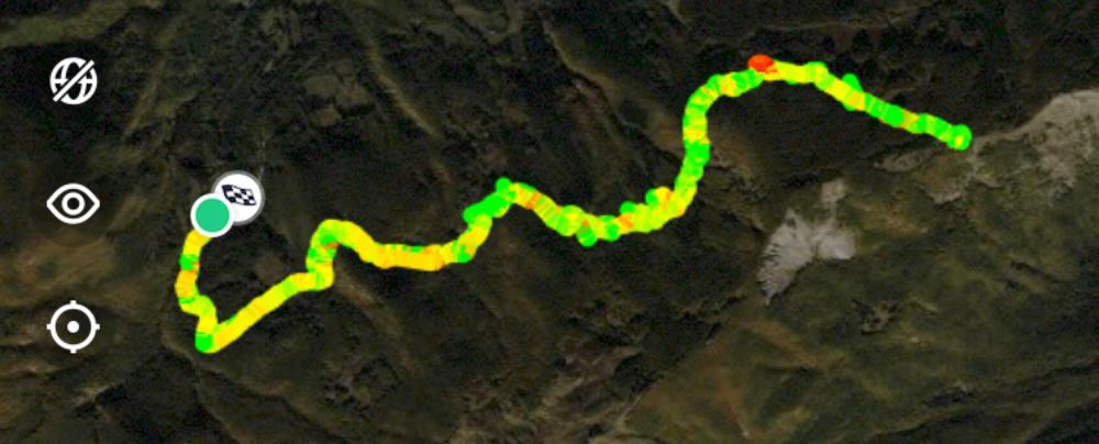 traccia gpx trekking passo del colombino