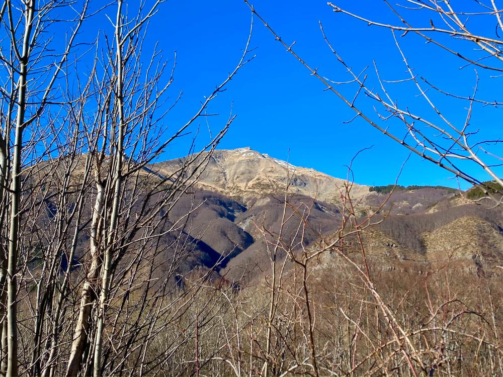 vista monte cimone da fanano