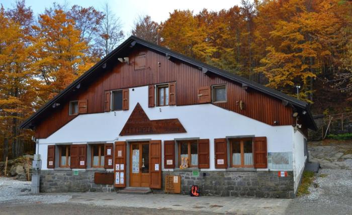 rifugio vittoria in Appennino emiliano